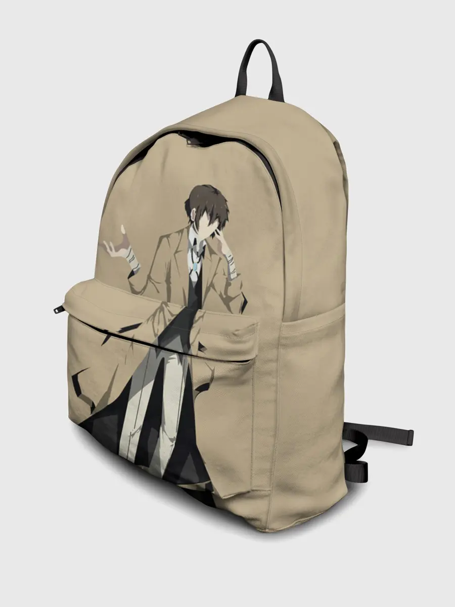 Рюкзак джинсовый / Осаму шагает