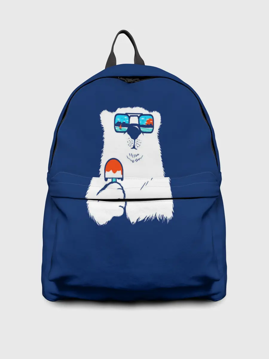 Рюкзак джинсовый / Мишка