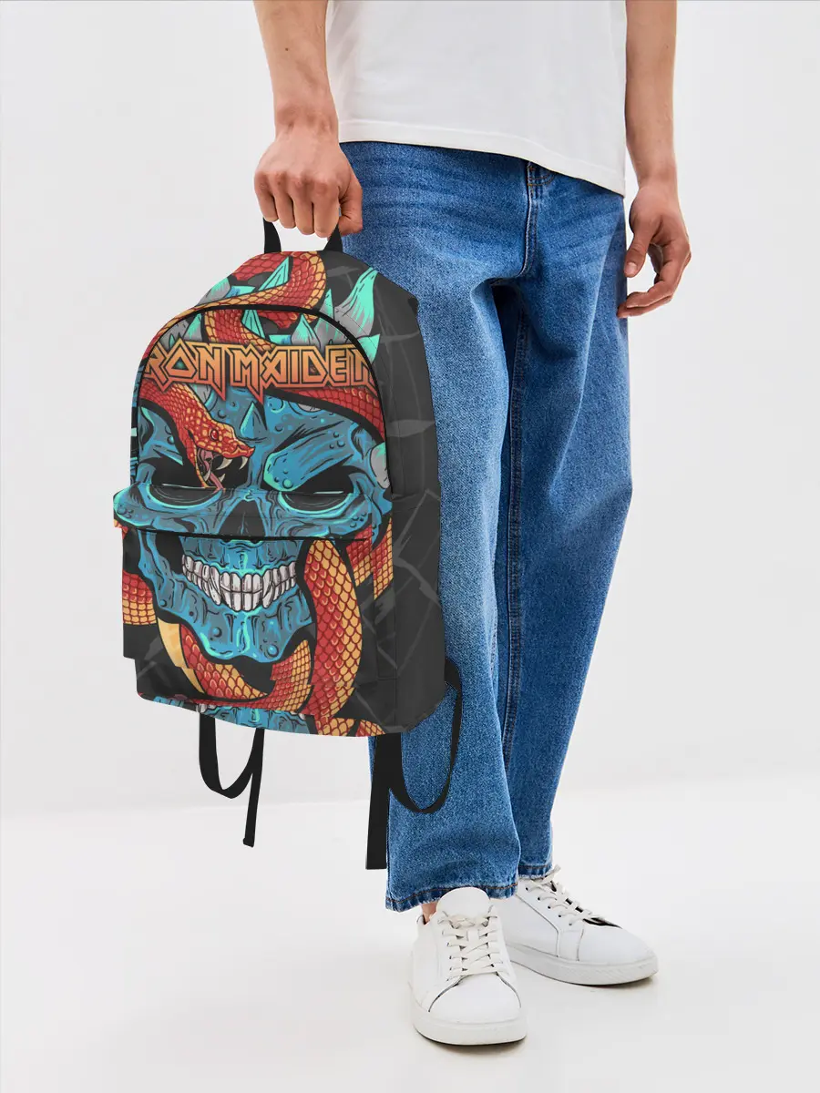 Рюкзак джинсовый / Iron Maiden