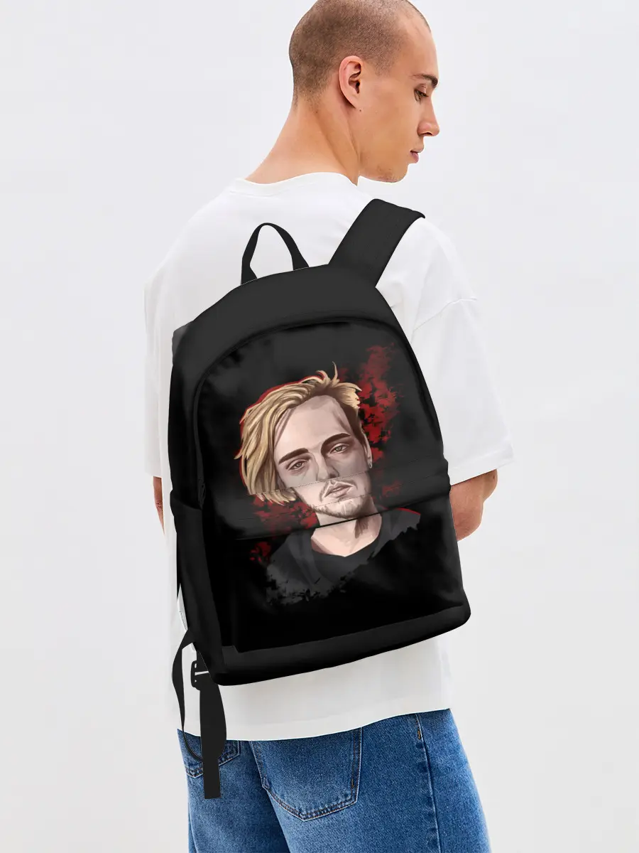 Рюкзак джинсовый / Pyrokinesis.