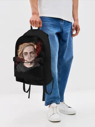 Рюкзак джинсовый / Pyrokinesis.