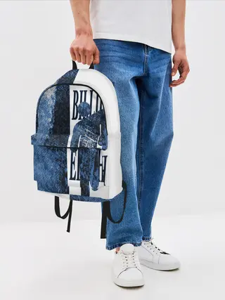 Рюкзак джинсовый / billie eilish