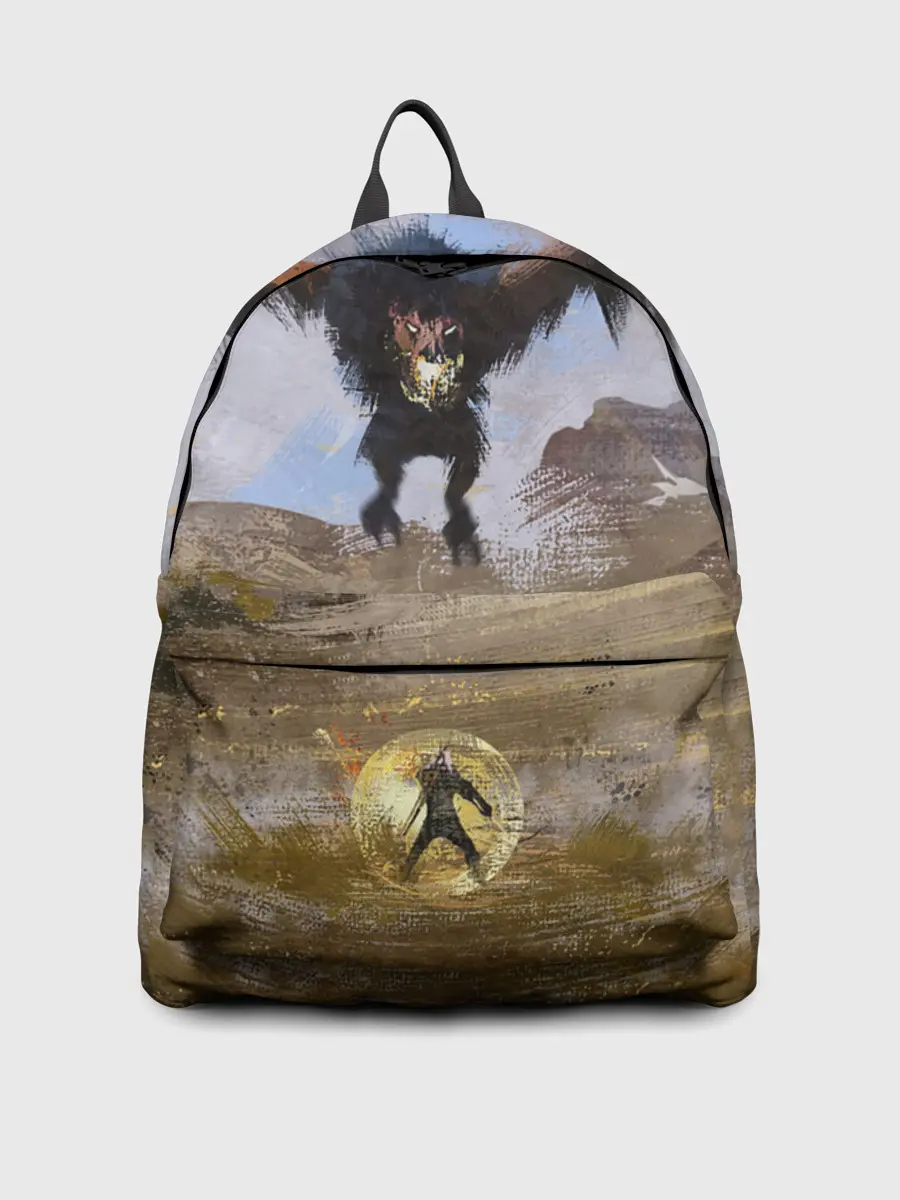 Рюкзак джинсовый / ВЕДЬМАК