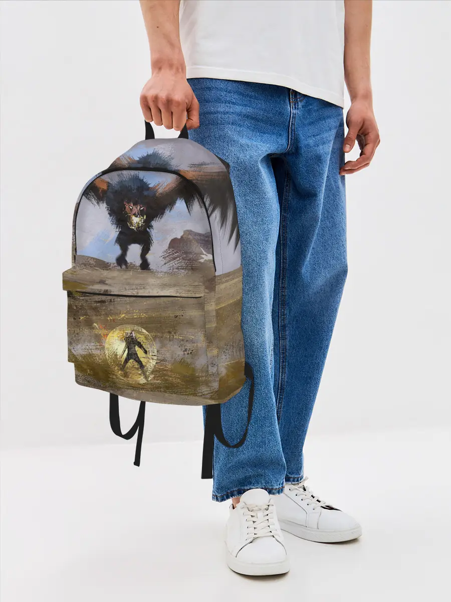 Рюкзак джинсовый / ВЕДЬМАК