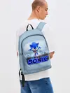 Рюкзак джинсовый / SONIC