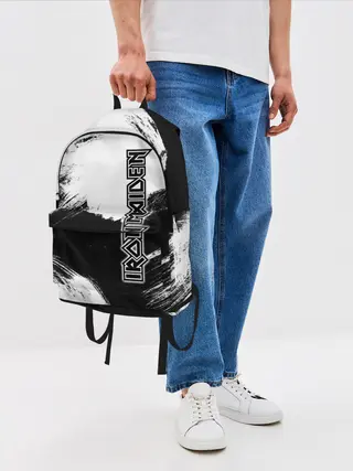 Рюкзак джинсовый / Iron Maiden