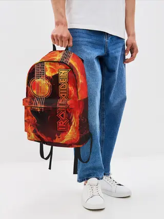 Рюкзак джинсовый / Iron Maiden