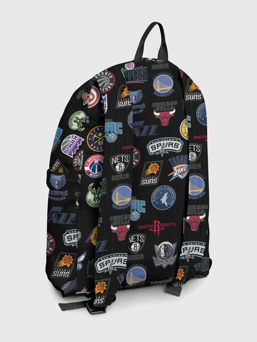Рюкзак джинсовый / NBA Pattern | НБА Паттерн