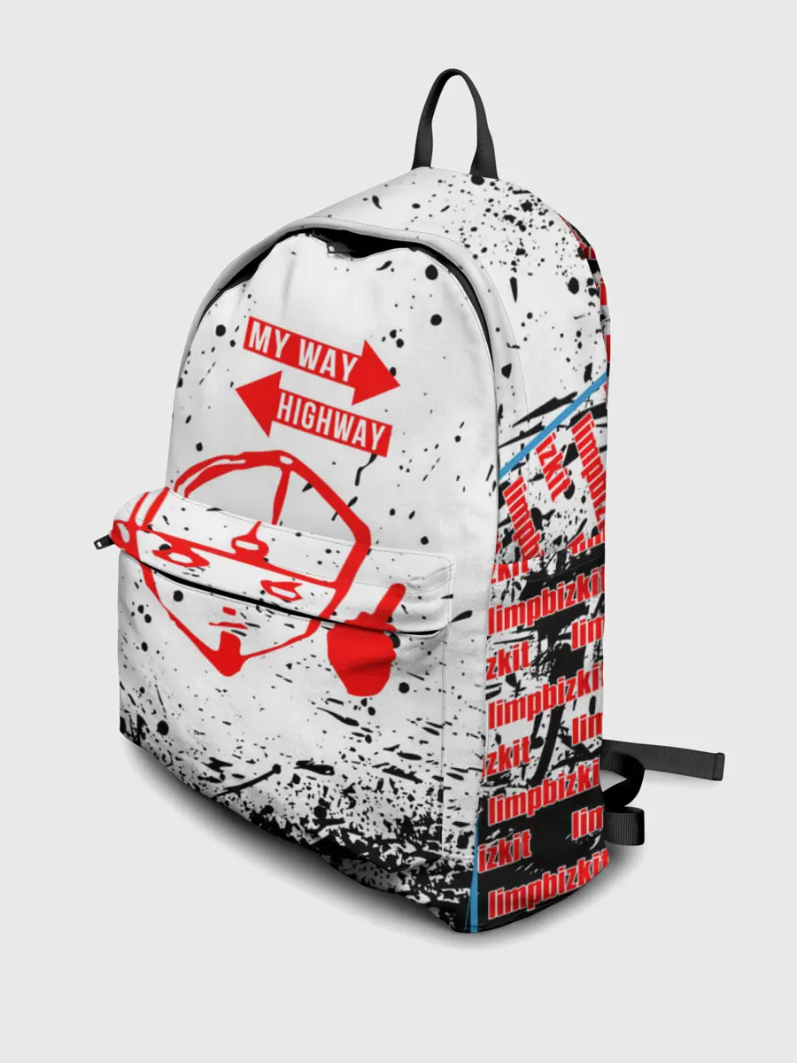 Рюкзак джинсовый / LIMP BIZKIT | ЛИМП БИЗКИТ