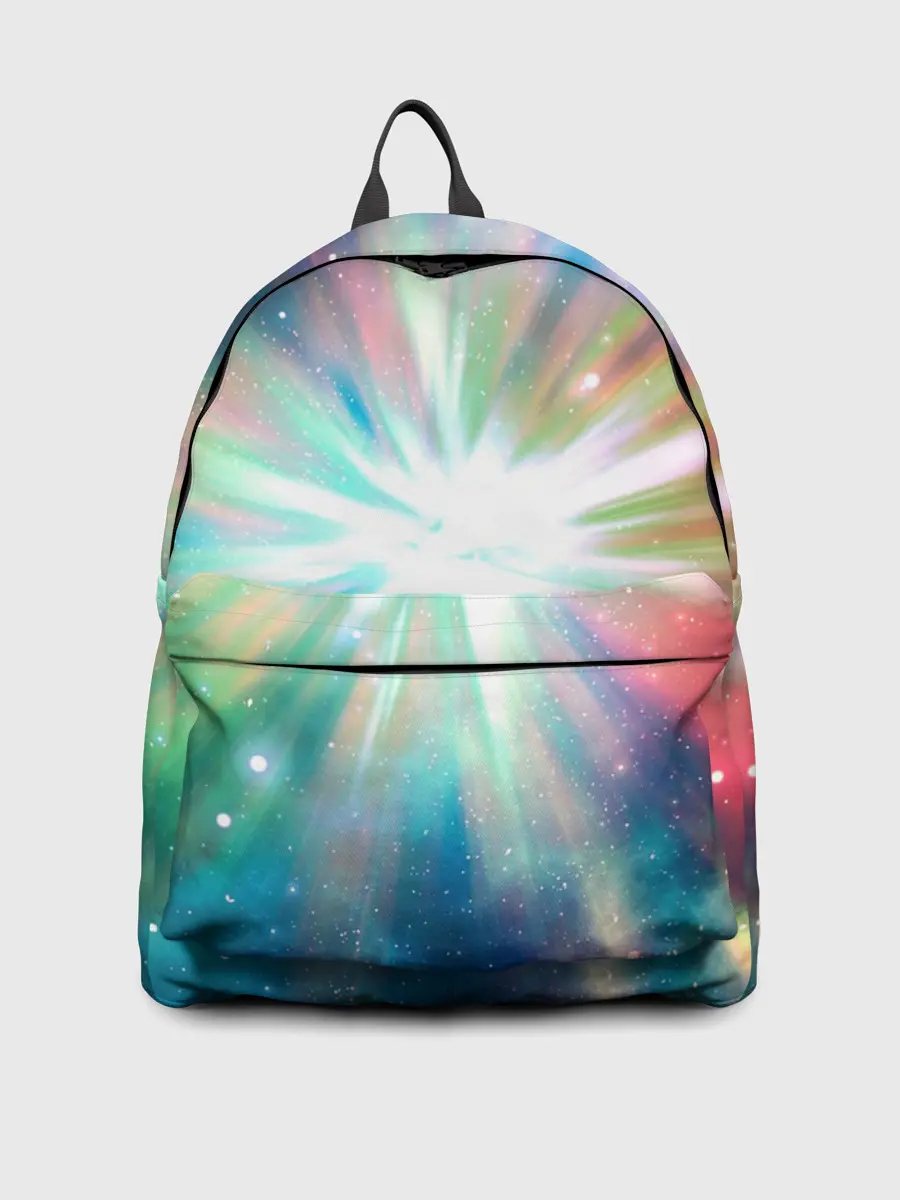 Рюкзак джинсовый / Космическая вспышка