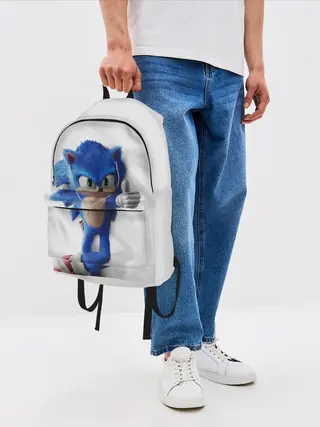 Рюкзак джинсовый / SONIC