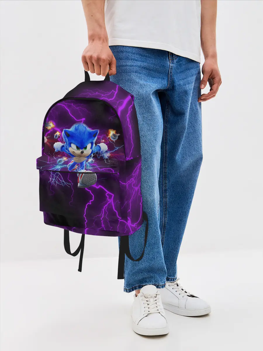 Рюкзак джинсовый / SONIC