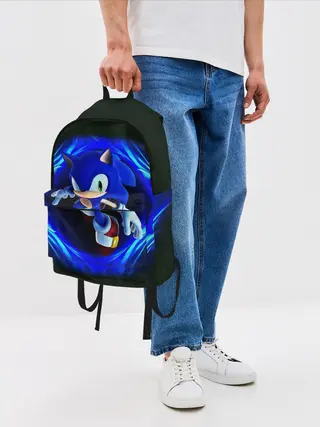 Рюкзак джинсовый / SONIC