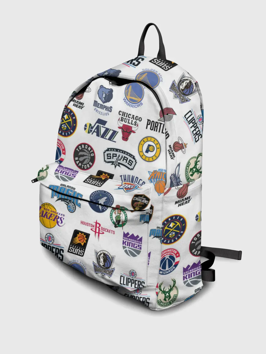 Рюкзак джинсовый / NBA Pattern | НБА Паттерн