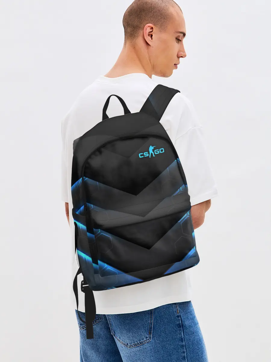 Рюкзак джинсовый / Counter-Strike