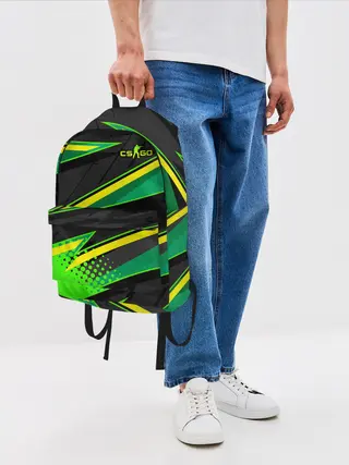 Рюкзак джинсовый / Counter-Strike