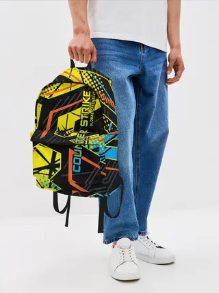 Рюкзак джинсовый / Counter-Strike