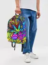 Рюкзак джинсовый / PSY ABSTRACTION