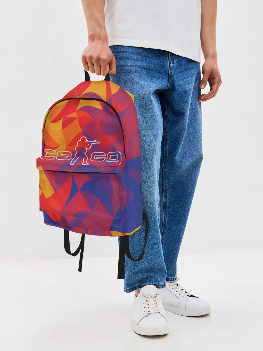 Рюкзак джинсовый / CS:GO