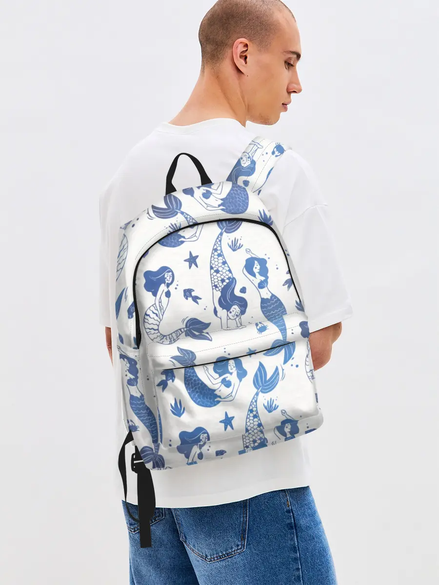 Рюкзак джинсовый / Мир русалок