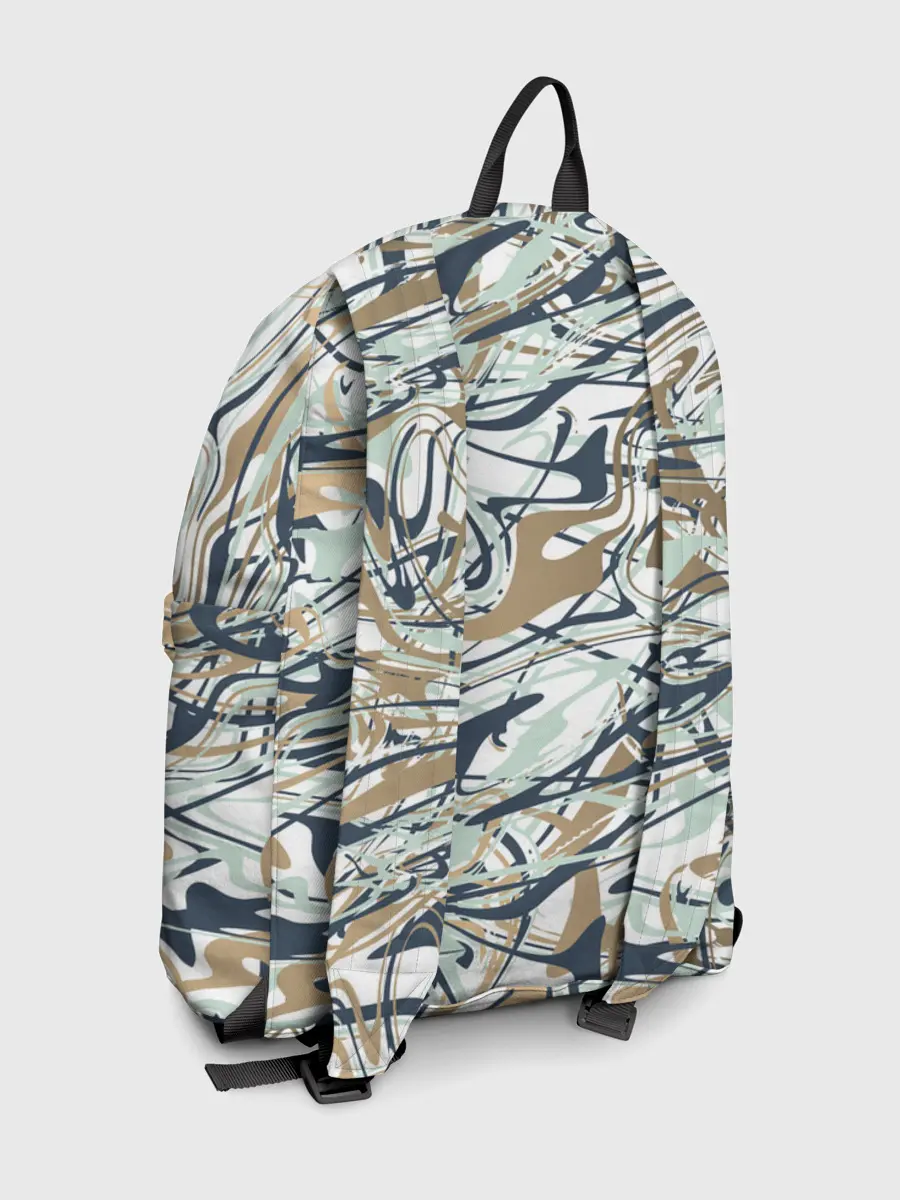 Рюкзак джинсовый / Узор красками