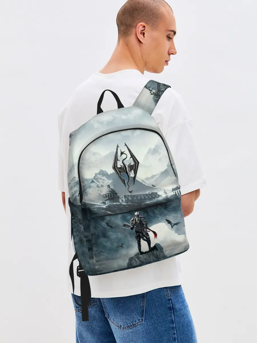 Рюкзак джинсовый / Skyrim Warrior