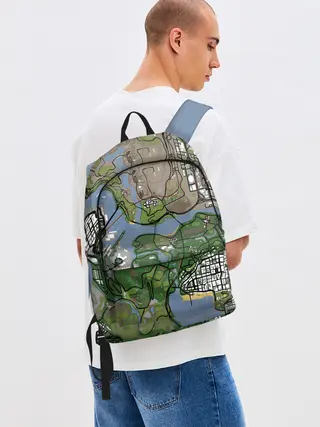 Рюкзак джинсовый / San andreas