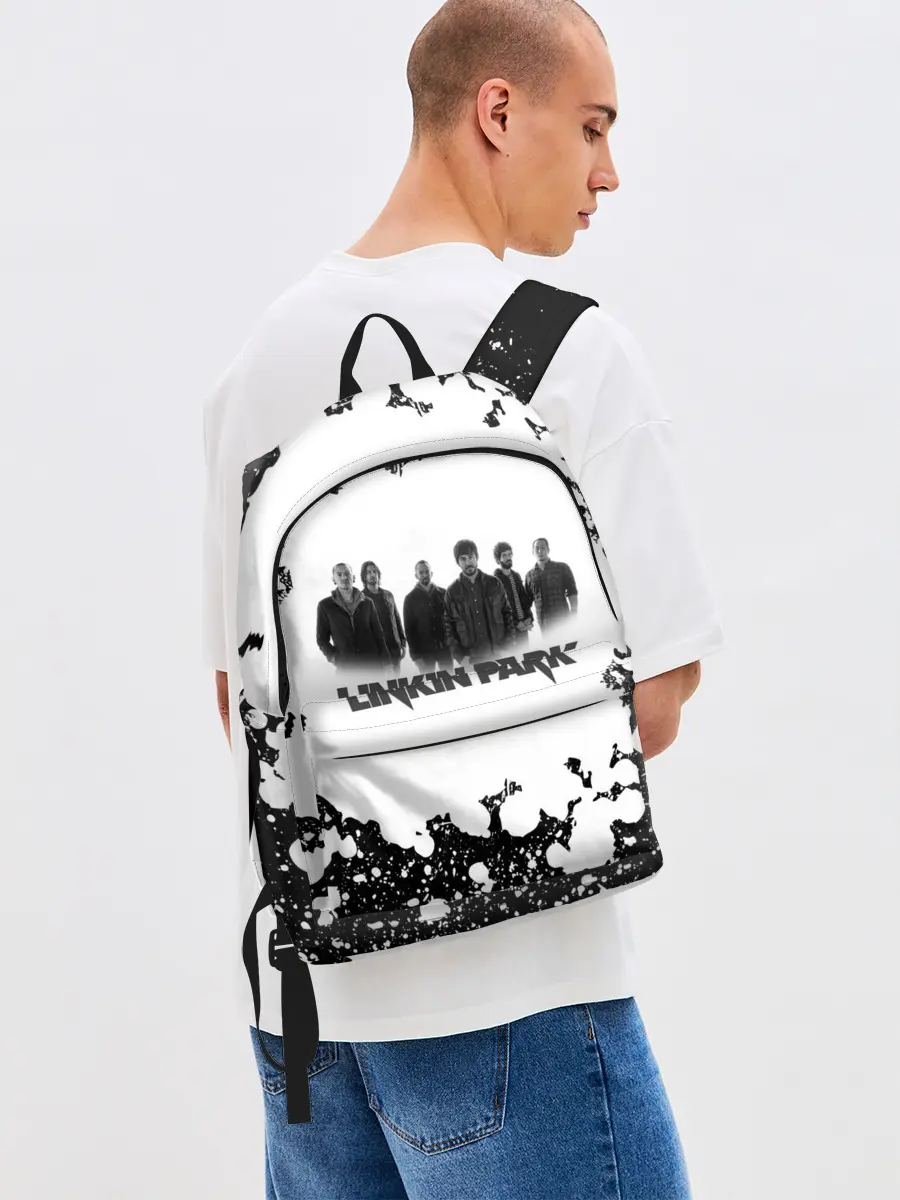 Рюкзак джинсовый / LINKIN PARK