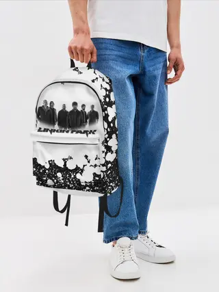 Рюкзак джинсовый / LINKIN PARK