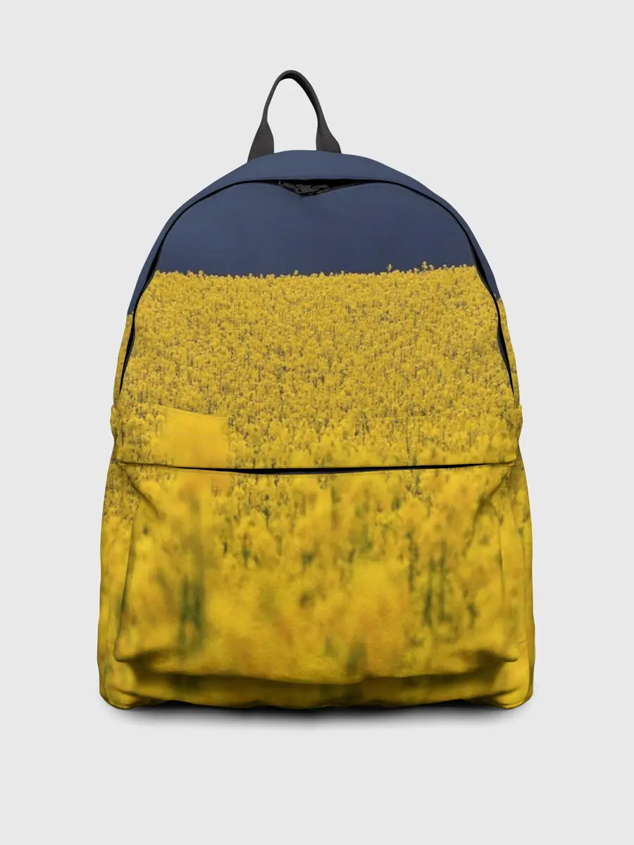 Рюкзак джинсовый / Рапсовое поле