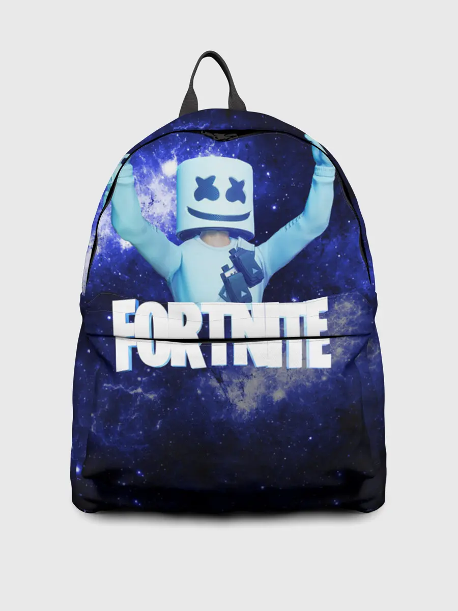 Рюкзак джинсовый / Marshmello