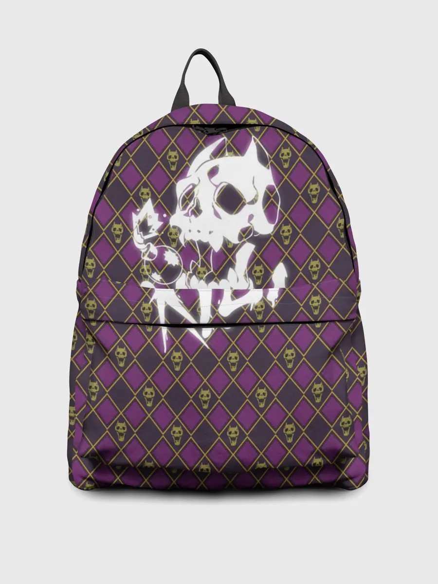 Рюкзак джинсовый / KILLER QUEEN белая на узоре