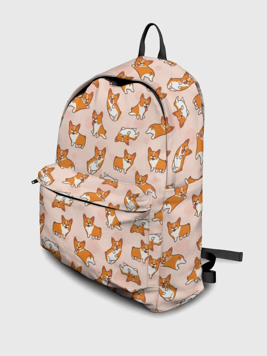 Рюкзак джинсовый / Корги