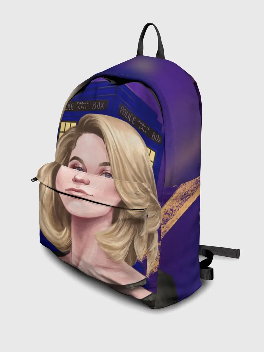 Рюкзак джинсовый / ДОКТОР КТО