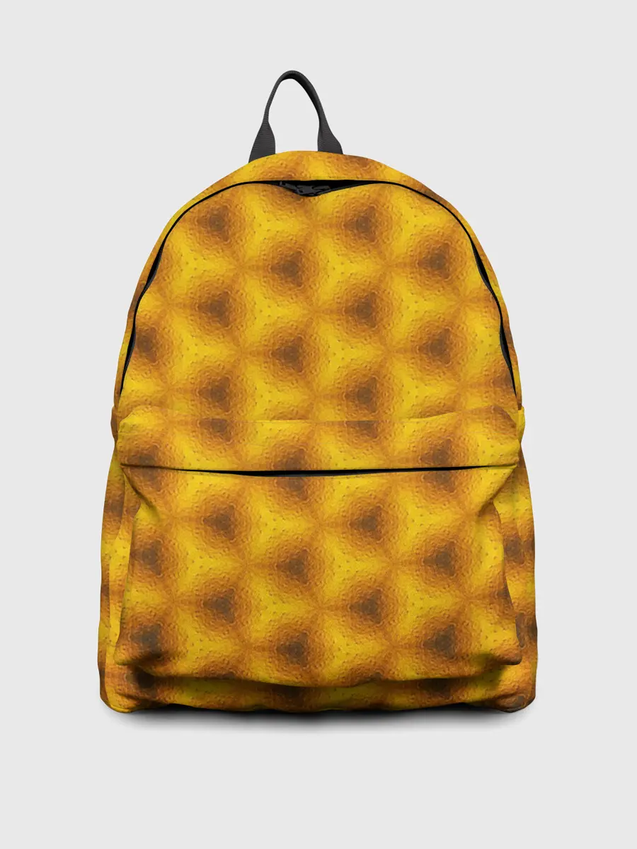 Рюкзак джинсовый / Синие соты