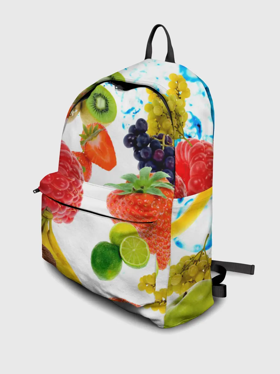 Рюкзак джинсовый / фрукты