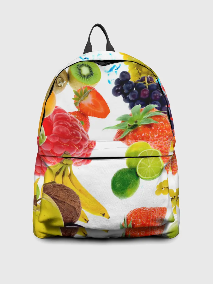 Рюкзак джинсовый / фрукты