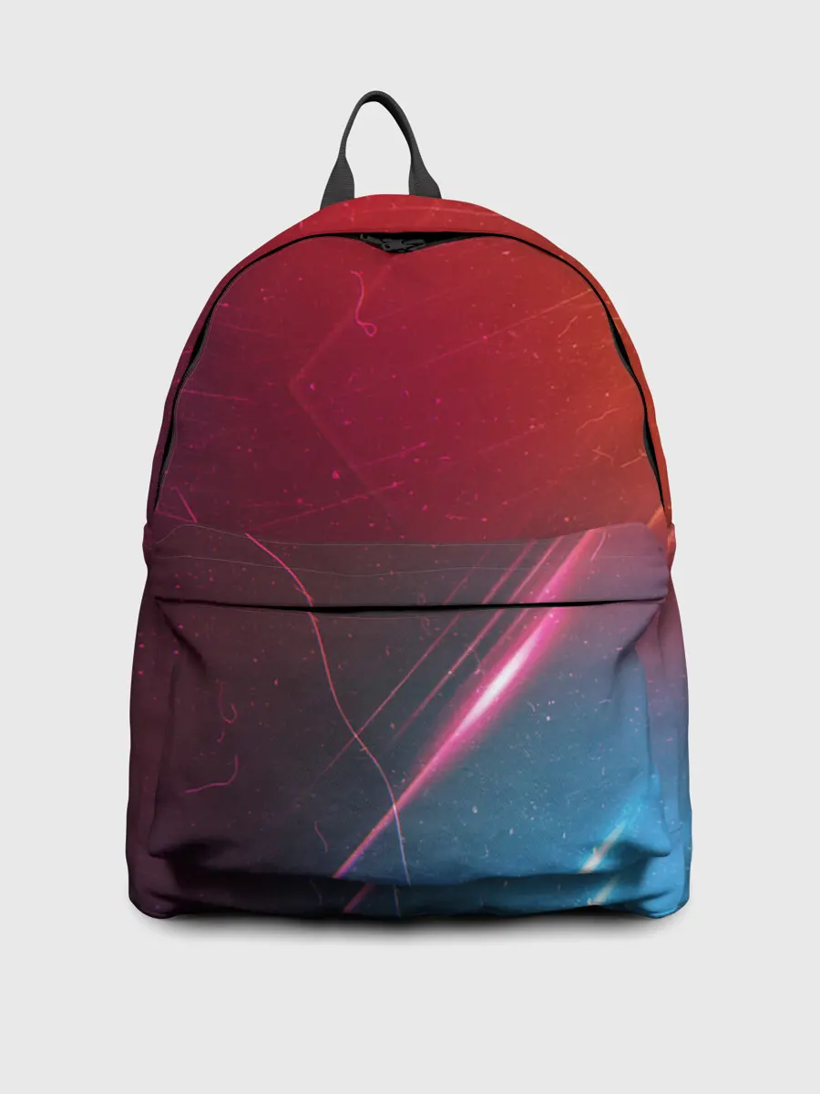 Рюкзак джинсовый / НЕОНОВАЯ АБСТРАКЦИЯ