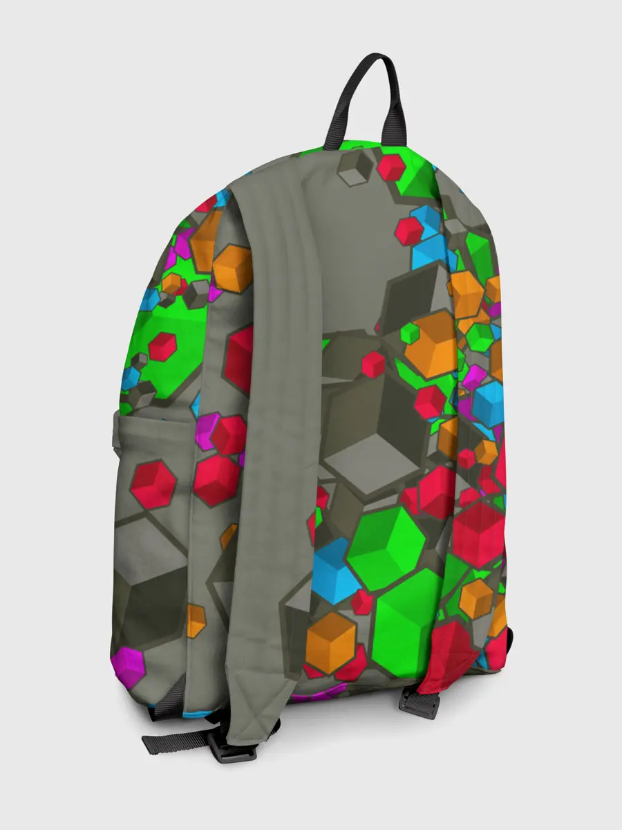 Рюкзак джинсовый / Кубики