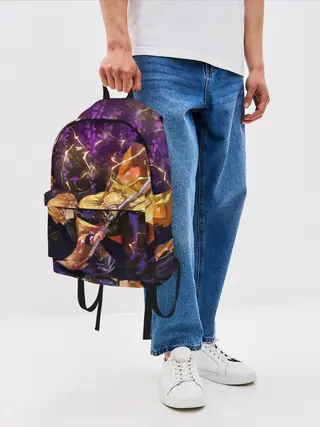 Рюкзак джинсовый / Kimetsu no yaiba готовится