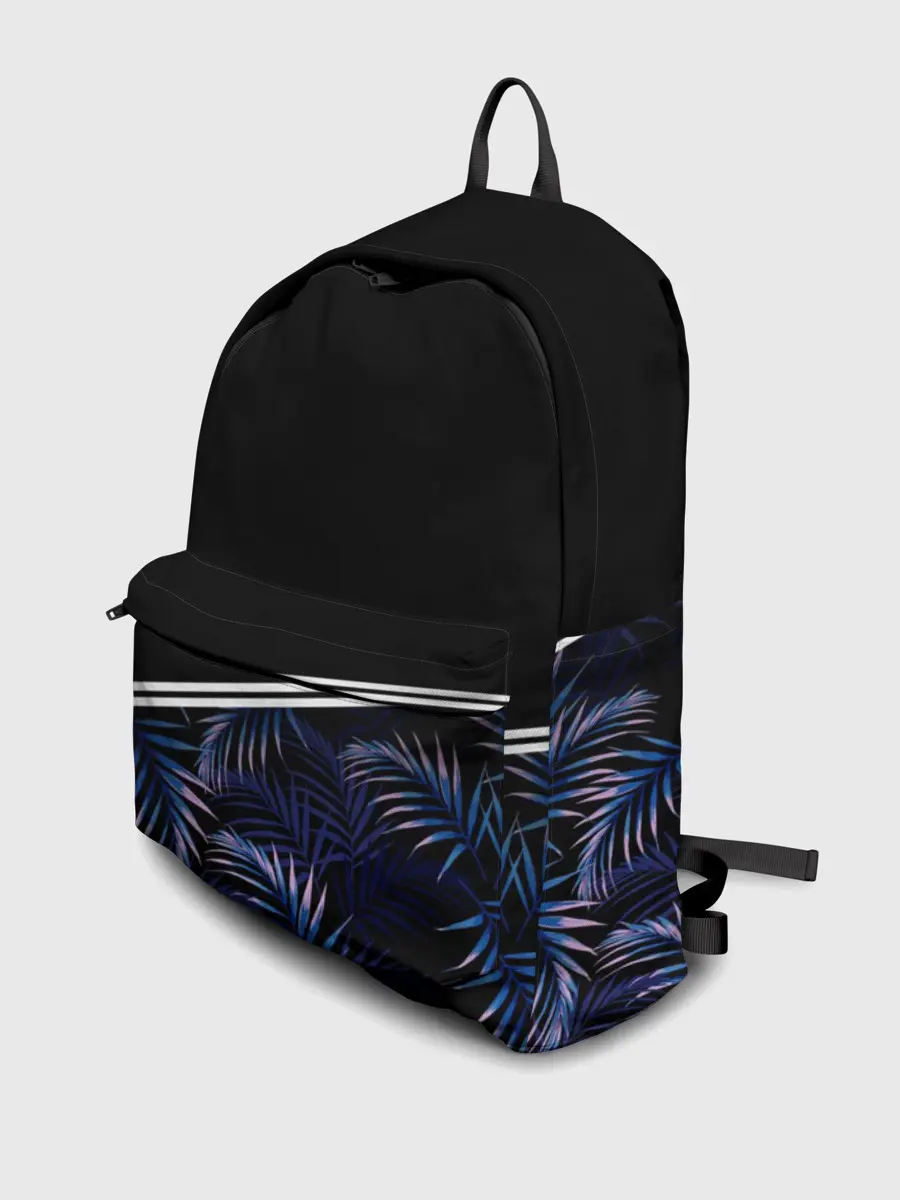 Рюкзак джинсовый / Тропические