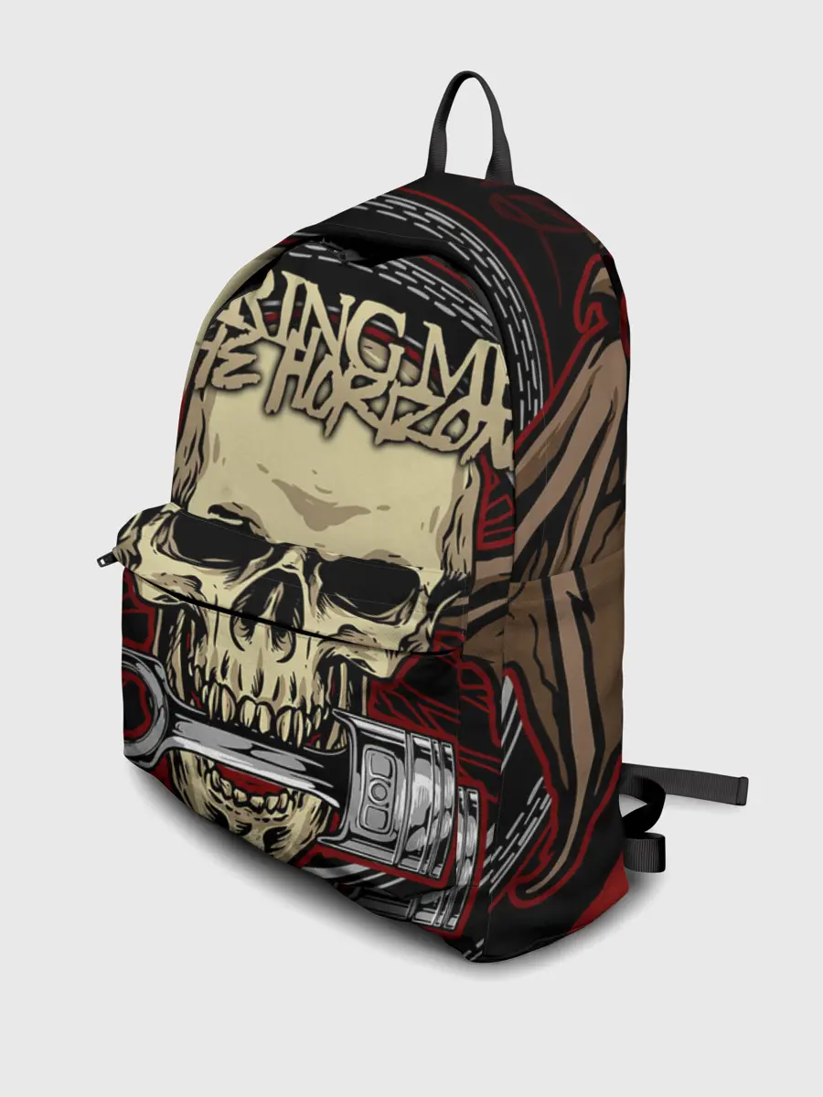 Рюкзак джинсовый / Bring Me the Horizon