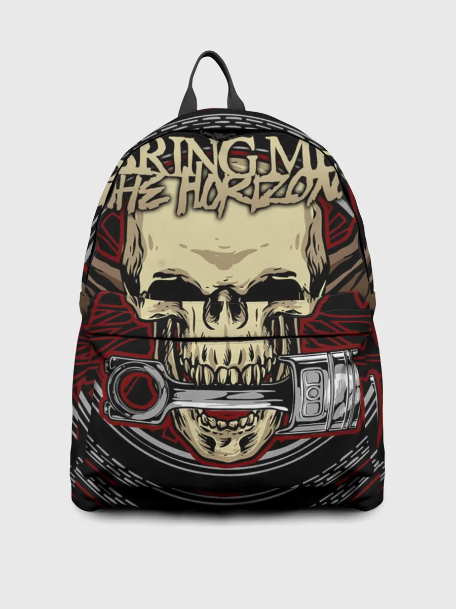 Рюкзак джинсовый / Bring Me the Horizon