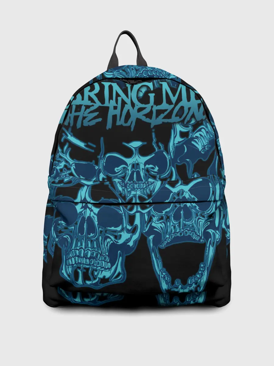 Рюкзак джинсовый / Bring Me the Horizon