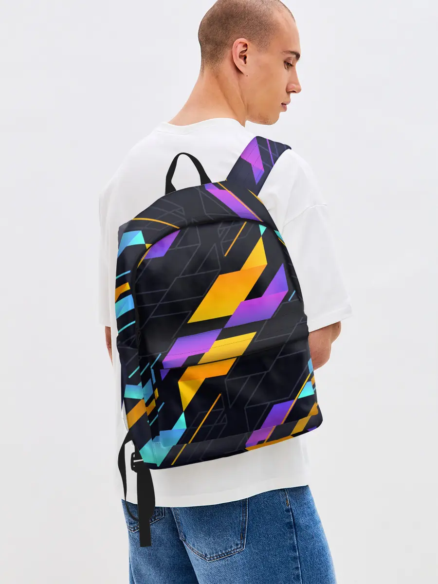 Рюкзак джинсовый / Modern Geometry