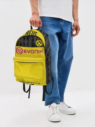 Рюкзак джинсовый / Reus home UEFA 19-20