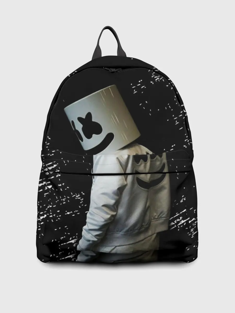 Рюкзак джинсовый / Marshmello