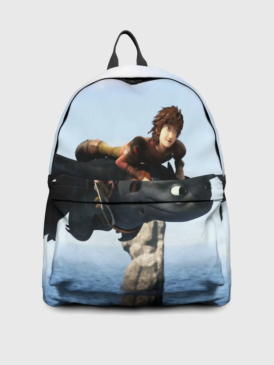 Рюкзак джинсовый / КАК ПРИРУЧИТЬ ДРАКОНА