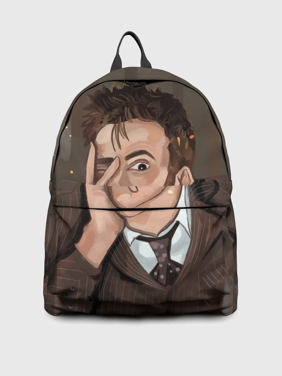 Рюкзак джинсовый / 10TH DOCTOR WHO