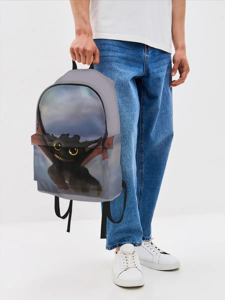 Рюкзак джинсовый / Беззубик